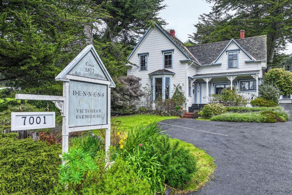 Dennen'S Victorian Farmhouse Little River Exterior photo
